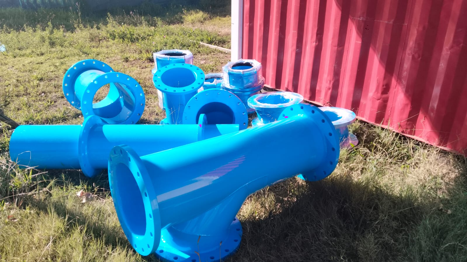 Fabricated steel piping project 1
