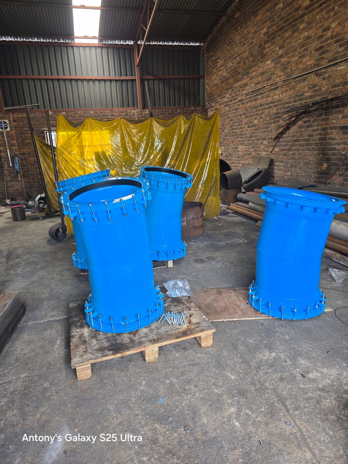 Fabricated steel piping project 11