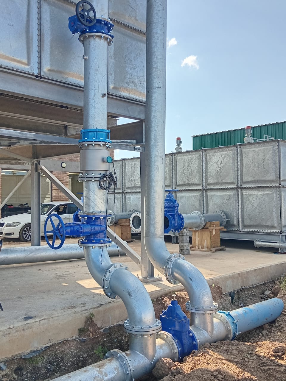 Fabricated steel piping project 13
