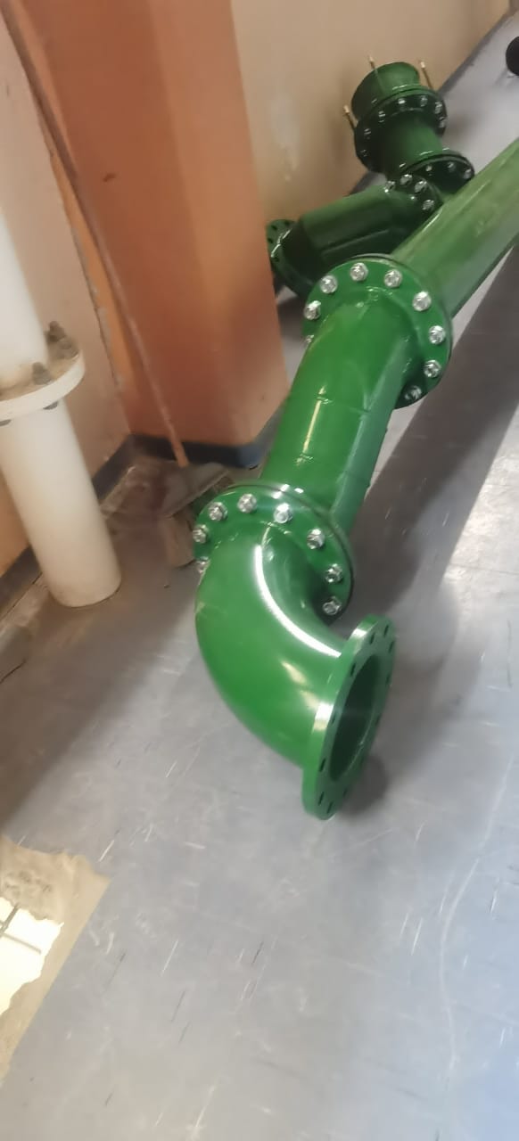Fabricated steel piping project 5