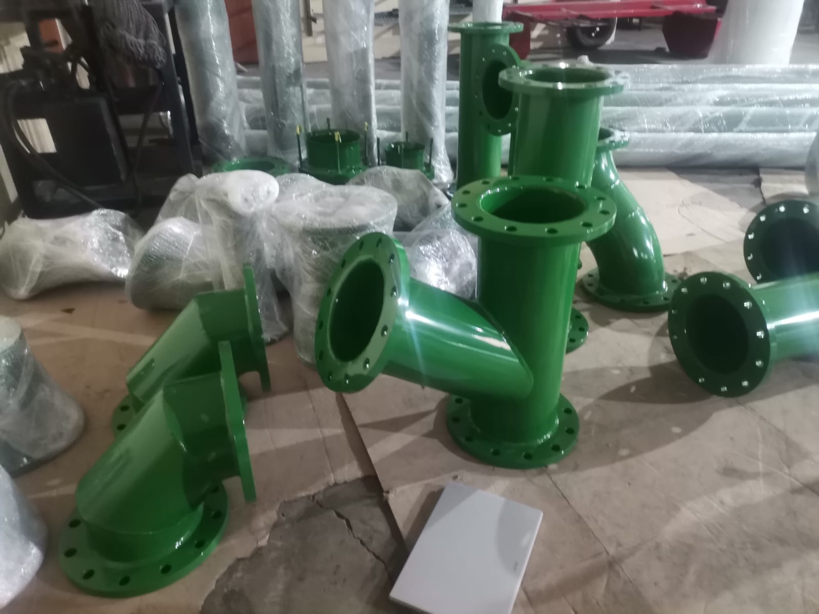 Fabricated steel piping project 7